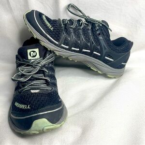 Merrell Mix Master Move Glide Womens US 6.5 Black Trail Running Sneaker Shoes